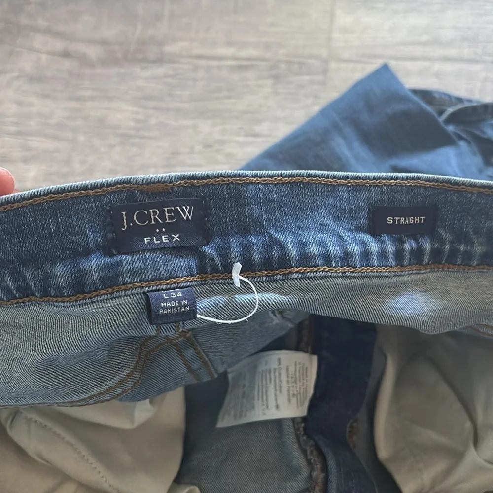 J. Crew Straight-fit jean‎ in signature flex